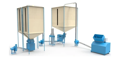 Vend ligne complète pour la fabrication de produits en polystyrène ( installation complète et neuf) 
