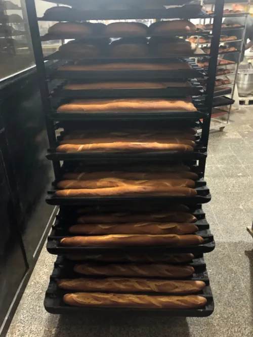 Four boulangerie rotatif