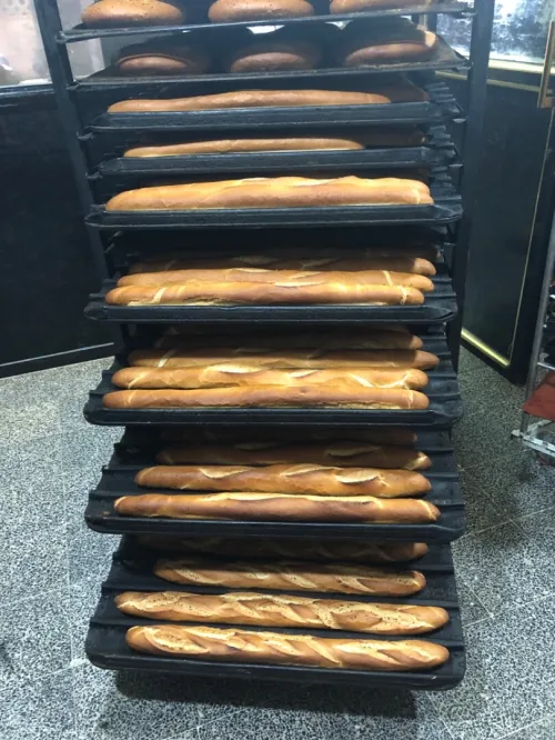 Four boulangerie rotatif
