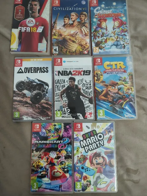 Jeux Nintendo switch