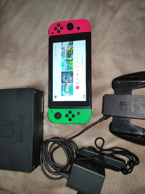 Nintendo switch V2 2023 flashée puce 128 + mode en ligne
