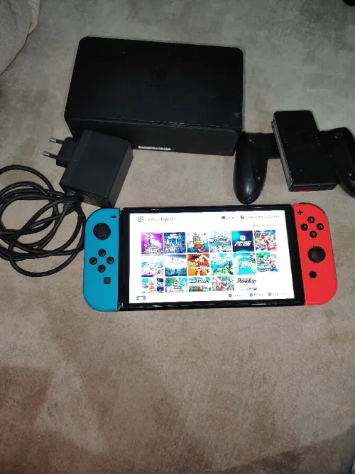 Nintendo switch oled flashée puce 128