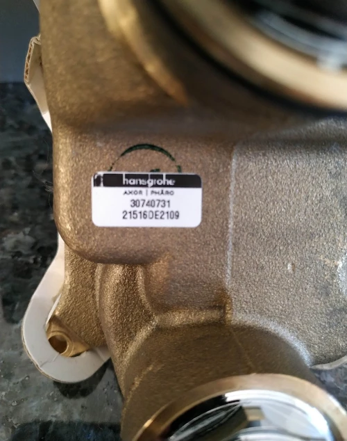 Thermostat hansgrohe Colon de douche 
