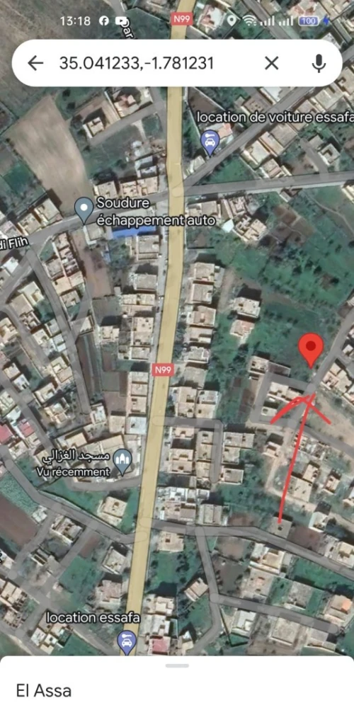 Vente Terrain Tlemcen Nedroma