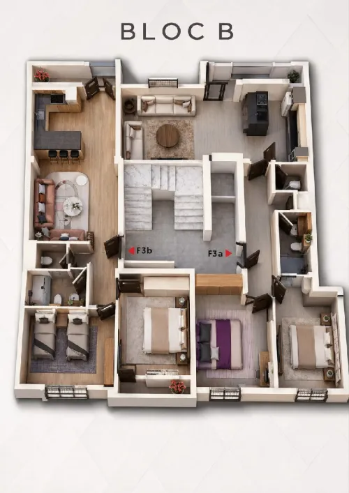 Vente Appartement F2 F3 F4 Alger Bordj el kiffan 3