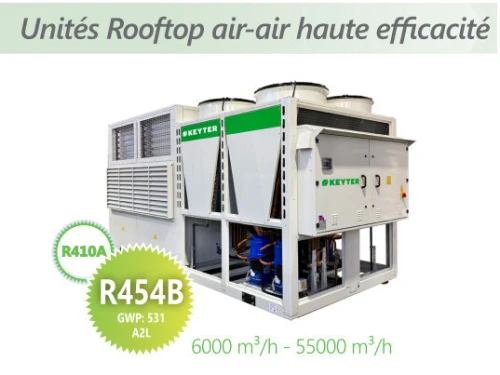 Fournisseur Equipements de climatisation industrielle ( ROOF-TOP, Refroidisseurs, PAC, CTAs ,VC ...)