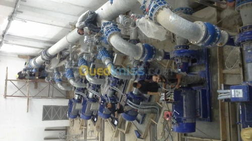 prefabrecation tuyauterie et soudage