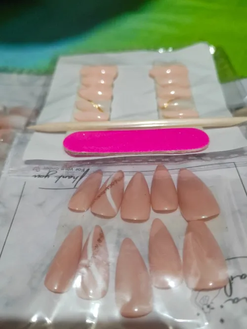 4 packet des faux ongles