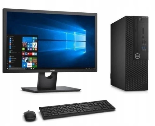 PC DE BUREAU DELL OPTIPLEX SFF  I5 7EME génération 08GB RAM  256 SSD  DVD-G  AVEC ECRAN 22 POUCE Clavier et souris DELL ORIGINAL