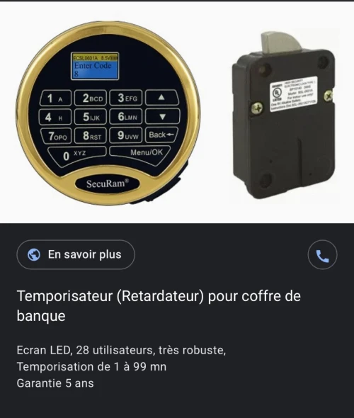 RÉTARDATEUR DE OUVERTURE 
