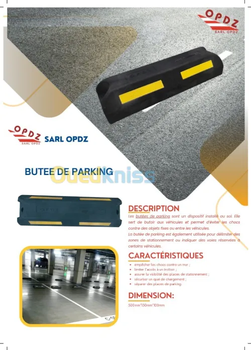 BUTEE DE PARKING