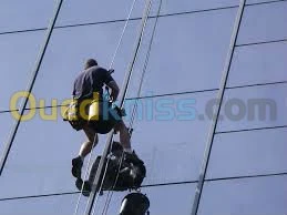 cordiste laveur de vitres 