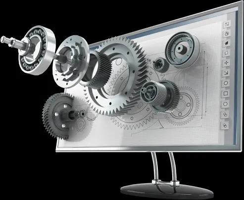Conception et développement de composants mécaniques industriels.