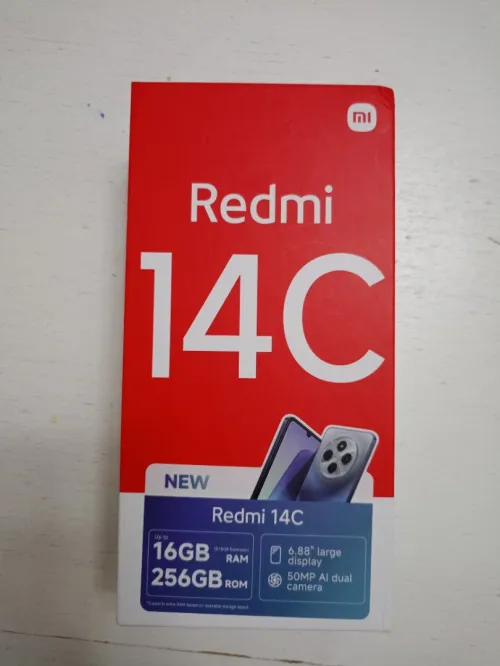 Redmi 14C 256 GB Midnignt Black