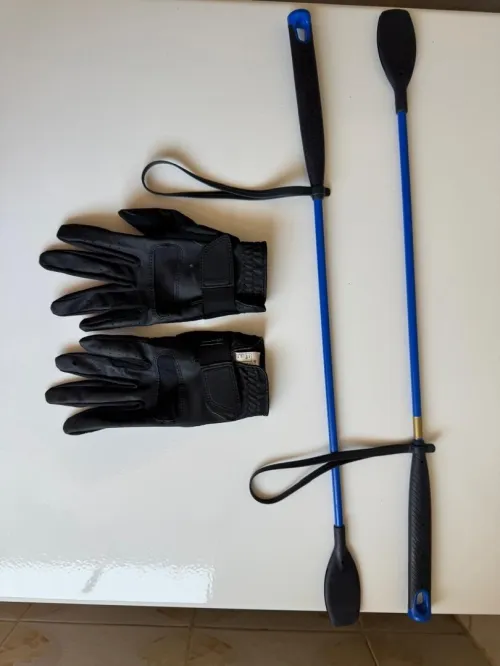 Casque, bombe, bottes, cravache gants 