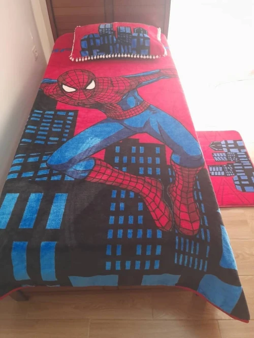 Pack couverture+Tapis Spiderman 
