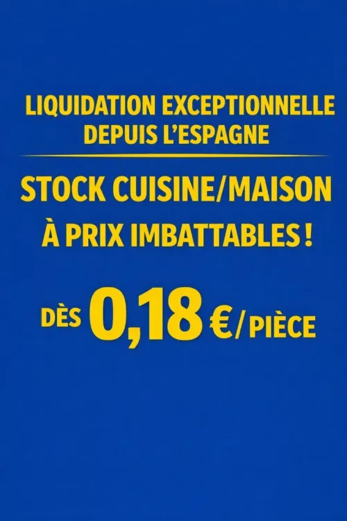 DESTOCKAGE Lot  Articles cuisine et maison