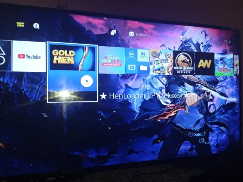 PlayStation 4 FAT CUH-1216 1TB Flashé GoldHEN