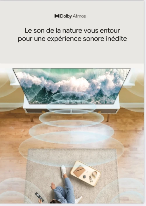 TV IRIS 65" G5030 GOOGLE TV 4K UHD SMART ANDROID 65 POUCES
