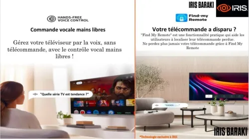 TV IRIS 65" QLED+ Q7030 GOOGLE TV 120 HZ 4K UHD SMART ANDROID 65 POUCES