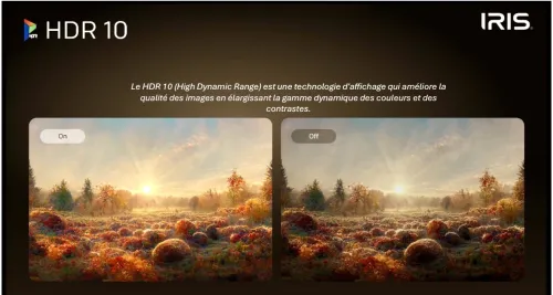 IRIS 65" MINILED M8020 GOOGLE TV 120 HZ 4k UHD ANDROID 14 65 POUCES