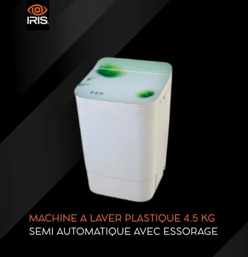 MACHINE À LAVER IRIS PLASTIQUE 4,5 KG