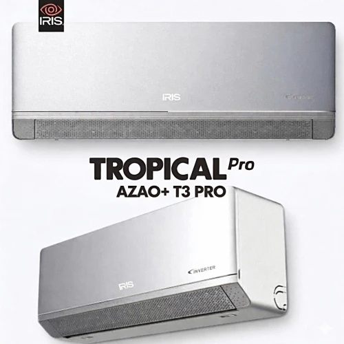 CLIMATISEUR IRIS 18000 BTU INVERTER PRO SUPERTROPICAL T3 AZAO+ PRO GRIS