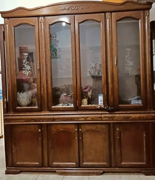 bibliotheque+porte chaussure maron sidi bel abbes