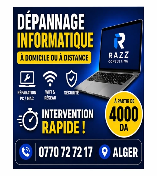 Dépannage PC Mac Wifi Intervention Rapide