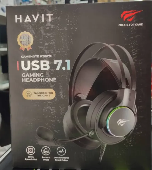 HAVIT gamenote H2007U GAMING HEADPHONE USB 7.1