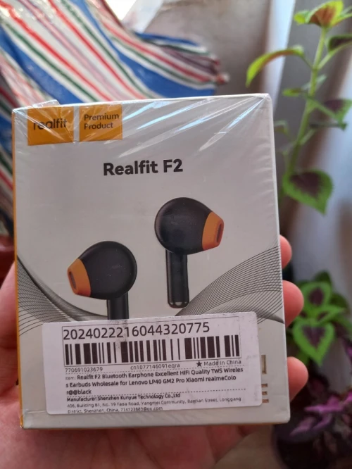 Kitman Bluetooth Realfit F2 TWS original