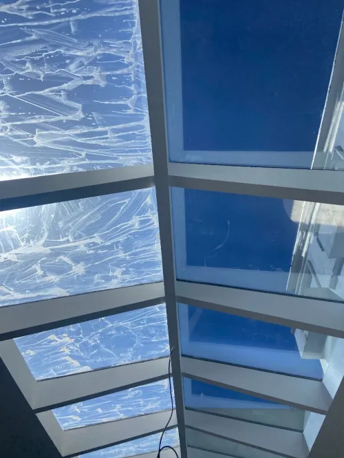 FILM SOLAIRE STOP SOL MIROIR "INSTALLATION EXTERIEUR"
