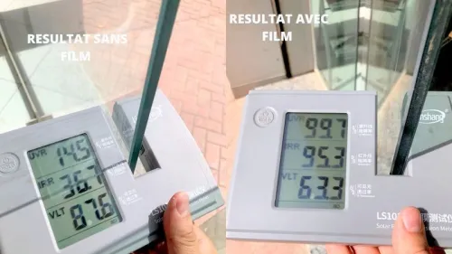 FILM DE PROTECTION SOLAIRE BÂTIMENT / الأشرطة الواقية من الحرارة