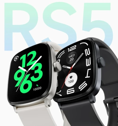 HAYLOU RS5 SmartWatch 2.01 ''AMOLED affichage 24H surveillance de la santé Sport