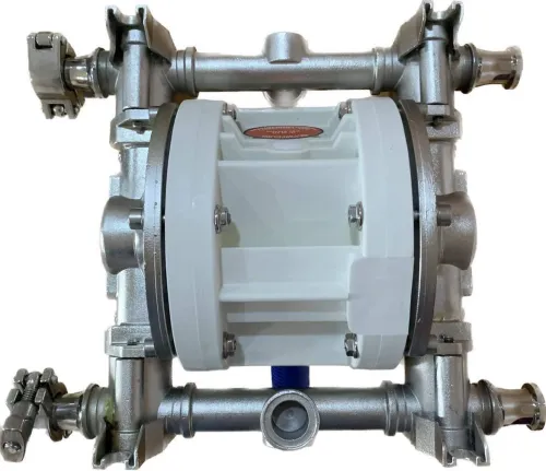 Pompe pneumatique à membranes 