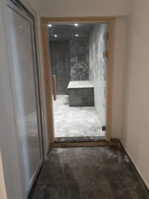 Réalisation sauna finlandais hammam 