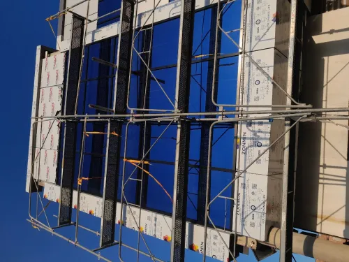 Revétment façade Mur rideux