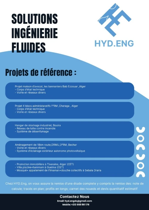 Ingénieur VRD en freelance