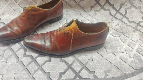 Chaussures classiques homme en cuir marron 