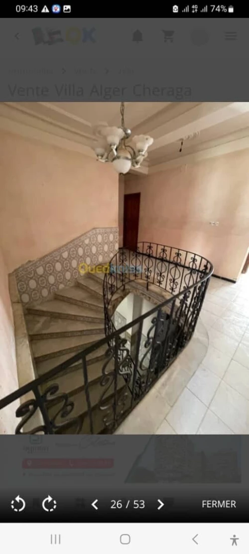Vente Villa Alger Cheraga