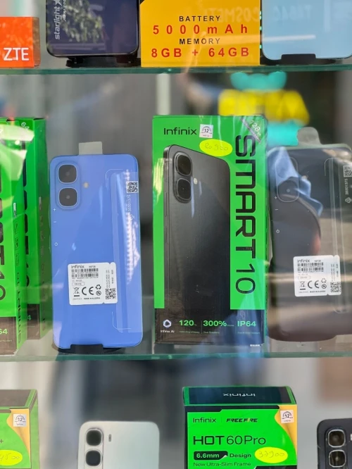 Infinix itel ace realme ZTE starlight Smart 10