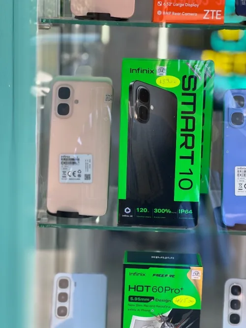 Infinix itel ace realme ZTE starlight Smart 10