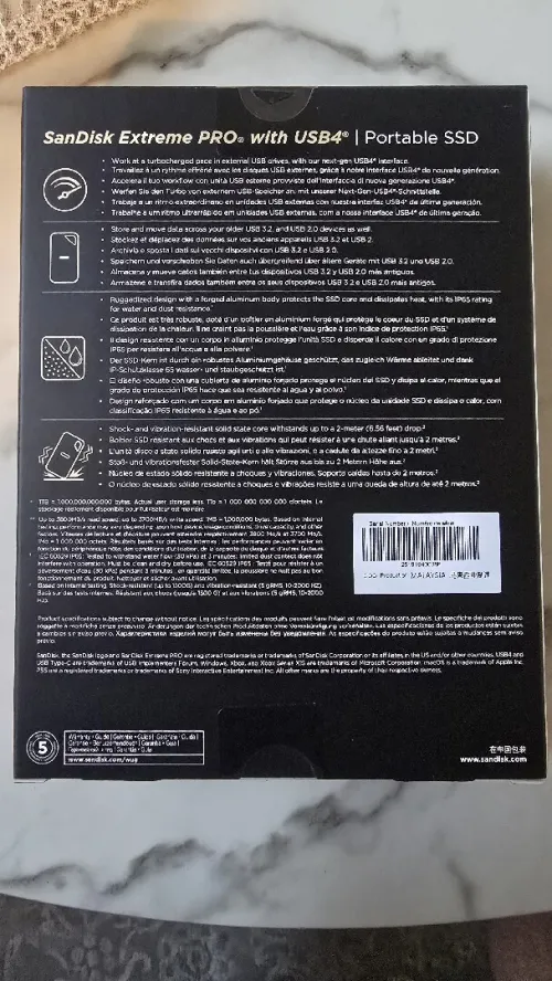 Sandisk SSSD E82-4T00 Extreme PRO / 3800MB/s