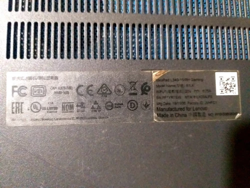Lenovo Legion 5 (RTX 3060 / Ryzen 7)  Base Fonctionnelle  État Neuf (Sauf Écran)