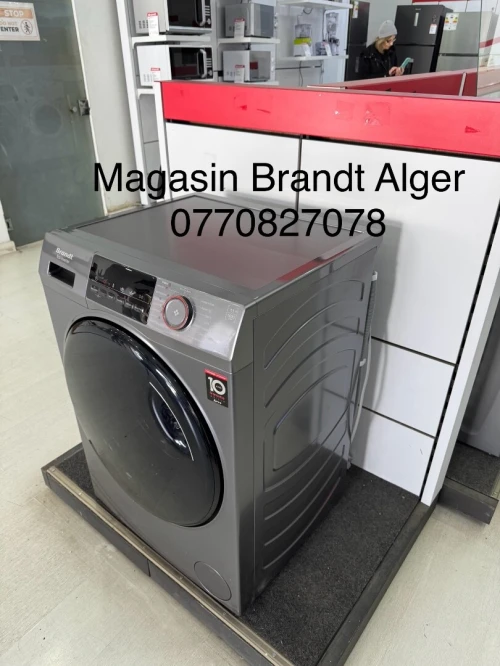 Lave linge Brandt 11kg 1400tr inverter nettoyage vapeur