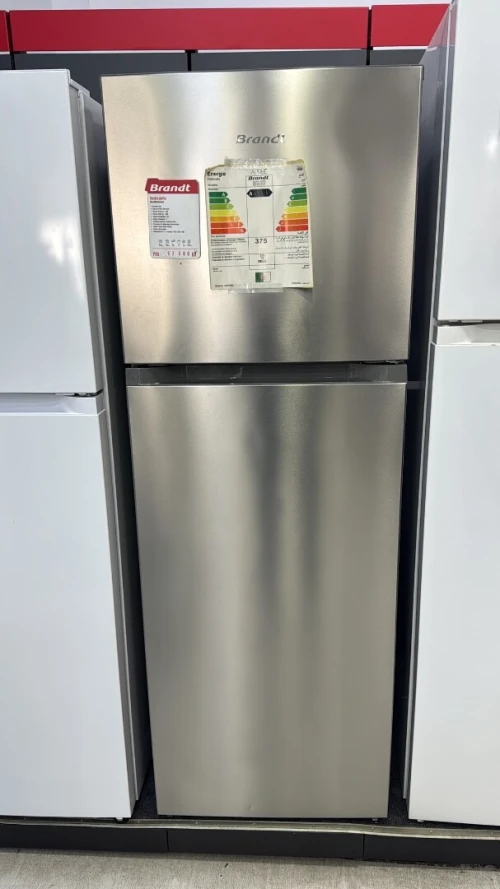Réfrigérateur Brandt 440L silver nofrost garantie 10 ans moteur