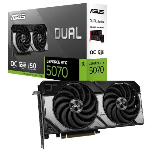 ASUS Dual GeForce RTX 5070 12GB GDDR7 OC Edition