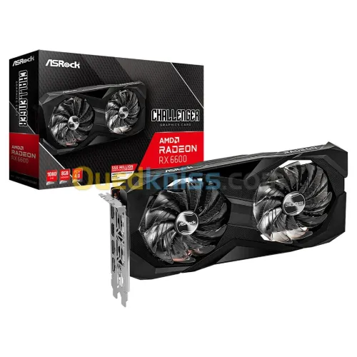 ASRock AMD Radeon RX 6600 Challenger D 8GB