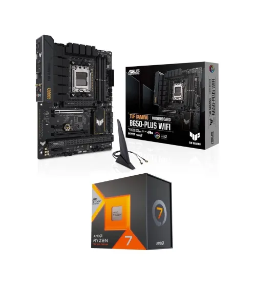 Asus TUF B650 Plus Wi-Fi + Ryzen 7 7800XD BOX