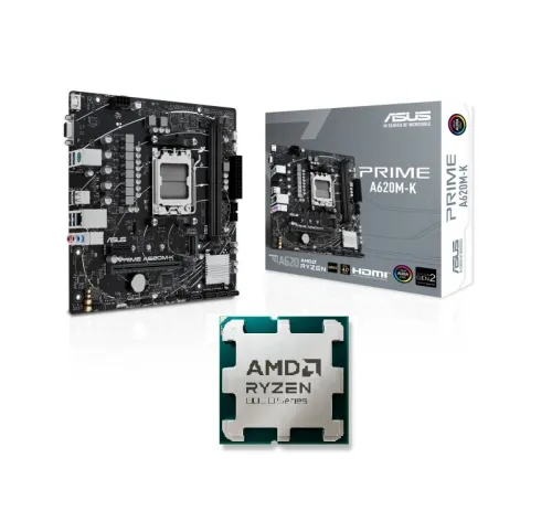 Ryzen 5 8400F Tray + Asus A620M-K
